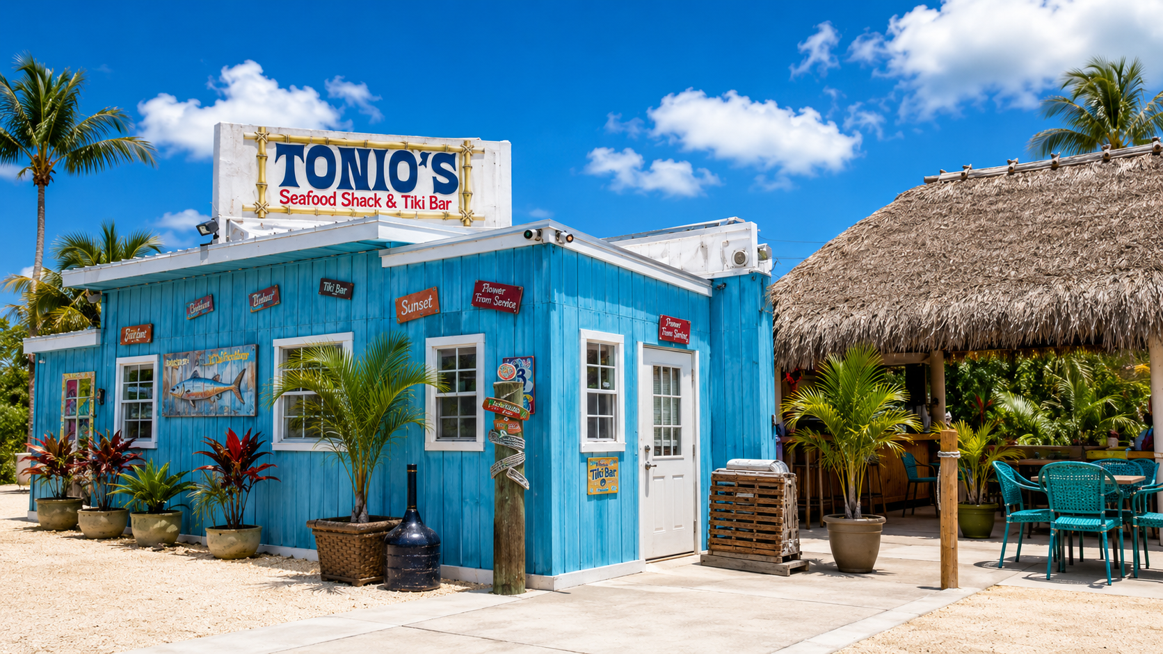 Tonio's Seafood Shack exterior